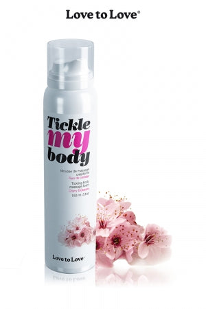 Mousse massage crépitante - cerisier
