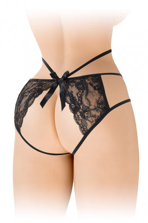 Culotte ouverte Nadia - noir