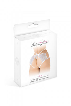 Culotte ouverte Nadia - blanc