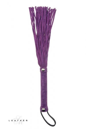 Martinet en cuir violet