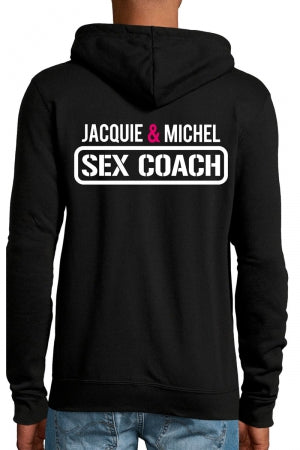 Veste à capuche J&M Sex coach - NOIR - SMALL