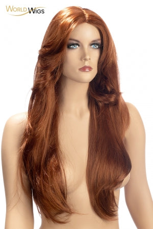 Perruque Rihana rousse - World Wigs