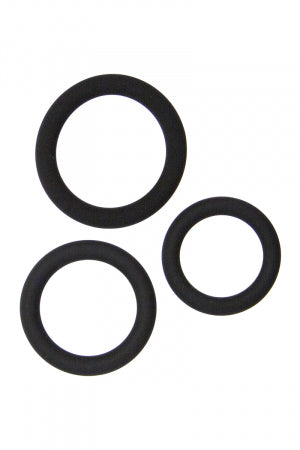 Set 3 cockrings silicone - Litolu