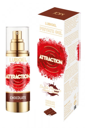 Lubrifiant stimulant chocolat - Attraction