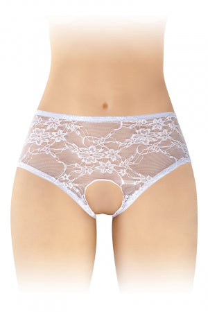 Culotte ouverte blanche Amanda - Fashion Secret