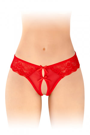 String ouvert Alicia rouge - Fashion Secret