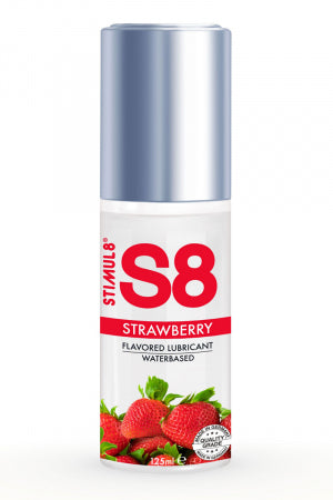 Lubrifiant S8 parfumé fraise 125ml