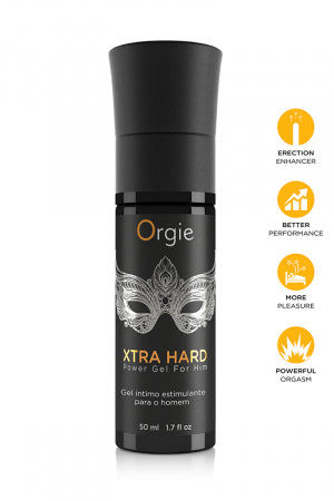 Gel stimulant l'excitation et l'érection Xtra Hard