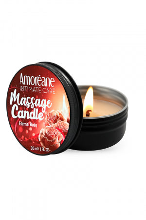 Bougie de massage Rose - Amoreane