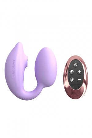 Double stimulateur Wonderlover mauve - Love to Love