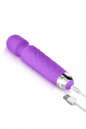 Vibro Love Wand rechargeable violet - Yoba