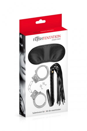 Kit de soumission 3 pièces - Fetish Tentation