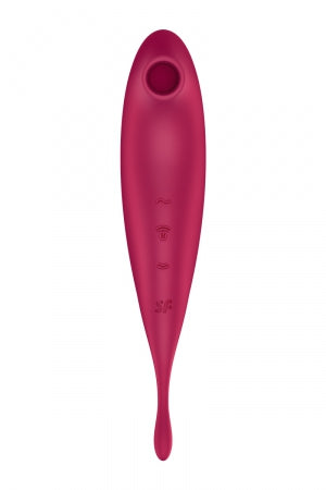 Stimulateur Satisfyer Twirling Pro+ Connecté rouge