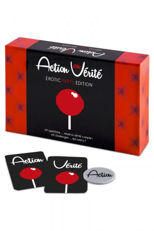 Jeu coquin Action ou Vérité Erotic Party Edition