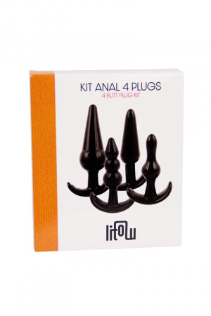 kit d'entrainement anal 4 plugs - Litolu