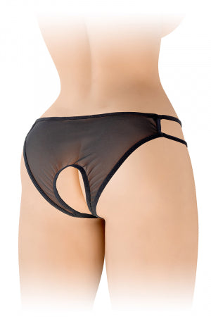 Culotte ouverte Ophelia - noir