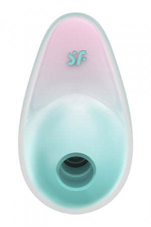 Stimulateur Pixie Dust air pulsé et vibrations - rose et menthe