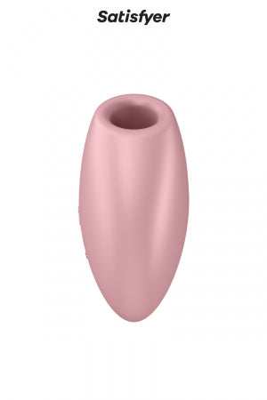 Double stimulateur Cutie Heart rose - Satisfyer