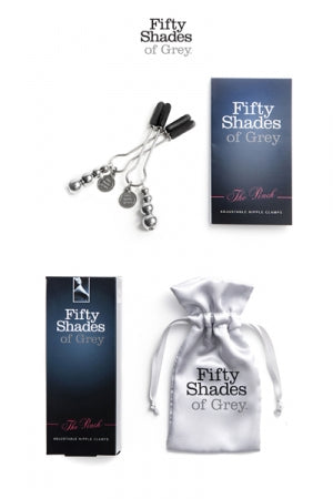 Bijoux de seins réglables - Fifty Shades Of Grey