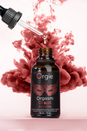 Gel d'excitation du Clitoris Orgasm Drops Kissable