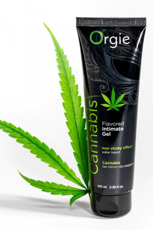 Lubrifiant eau Lube Tube Cannabis 100ml