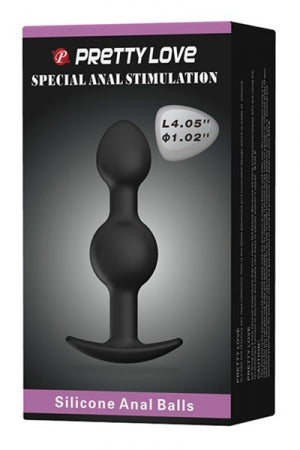 Silicone anal balls 10,3 cm