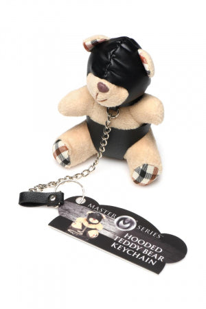 Porte-clés Teddy Bear BDSM avec cagoule