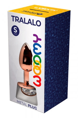 Plug bijou Tralalo transparent S - Wooomy