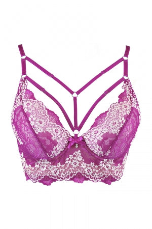 Soutien-gorge fuchsia V-9741 - S - Axami