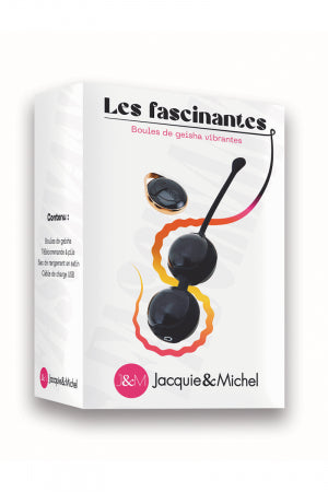 Boules de geisha vibrantes Les fascinantes - Jacquie et Michel