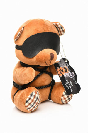 Ours en peluche en tenue Bondage