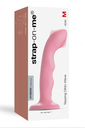 Vibro Tapping dildo wave rose - Strap on Me