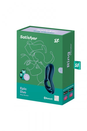 Cockring connecté Epic duo - Satisfyer