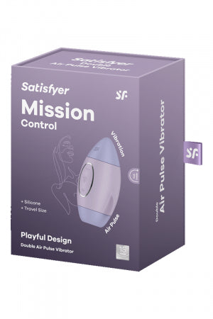 Stimulateur sans contact et vibrant Mission Control - Satisfyer