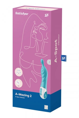 Vibromasseur A-Mazing 2 Turquoise - Satisfyer