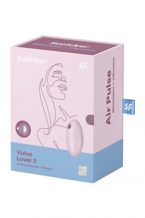 Double stimulateur  Vulva lover 3 Rose - Satisfyer