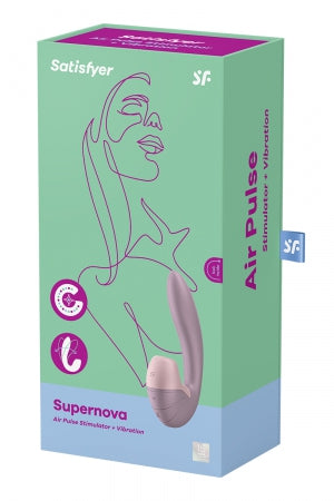 Double stimulateur Supernova rose - Satisfyer