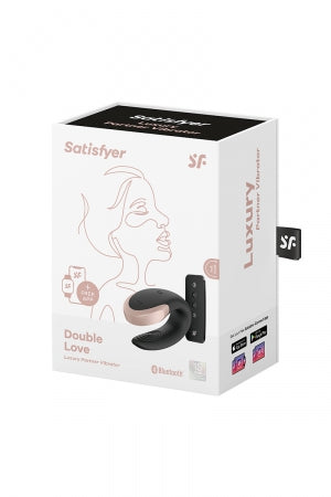 Stimulateur Double Love noir - Satisfyer